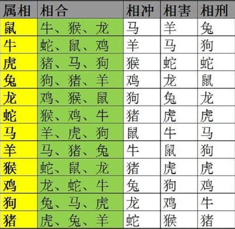 十二生肖相生相克|十二生肖的相生相克大全表 生肖相冲怎么化解